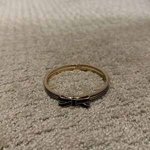 Kate Spade Navy and Gold Bow bracelet MOVING - listing to be deleted!
